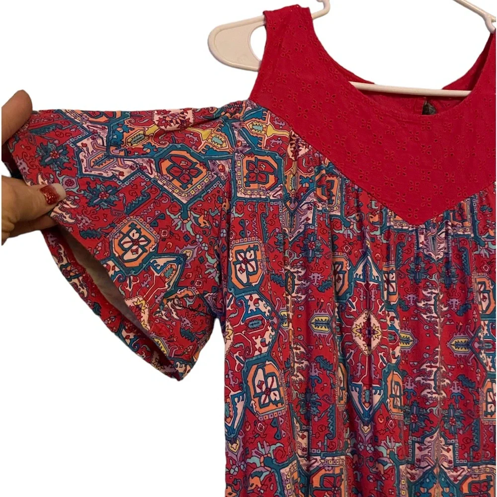 Torrid Super Soft cold shoulder shirt - Picture 5 of 6